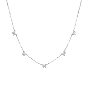 Su misura S925 in <span class=keywords><strong>argento</strong></span> Sterling Full Diamond collana a farfalla catena per clavicola da <span class=keywords><strong>donna</strong></span> elegante e Versatile lusso bel <span class=keywords><strong>girocollo</strong></span> - Product Image 6