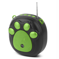358 Nouvelle Enceinte Portable Stéréo Sans Fil avec Panneaux Solaires, Woofer, Radio FM/TF/USB/TWS et Bluetooth – Design Créatif et Adorable