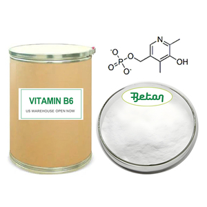 Lal toplu magnezyum vitamini b6 takviyesi gıda sınıfı piridoksin piridoksal 5-fosfat Hcl tozu ham fiyat Cas 8059-24-3 - Product Image 1