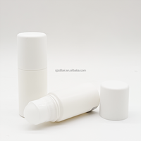 Bouteille de déodorant à bille roulante personnalisée de 30ml 50ml 60ml 75ml 90ml Rouleau de déodorant en plastique PP sur emballage Rouleau vide sur bouteille