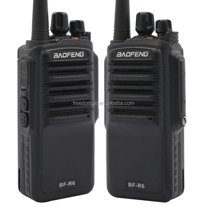 BF-R6 Walkie Talkie Analógico Impermeable de 5W UHF, Radio Bidireccional de Largo Alcance, Walkie Talkie Portátil con Alcance de 5-10KM - Product Image 2