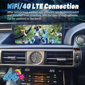 Radio para Auto con Pantalla Android, Reproductor Multimedia Estéreo, GPS y Navegación para Lexus IS RC 200 250 300 350 200t 300h 2013-2017 - Product Image 2