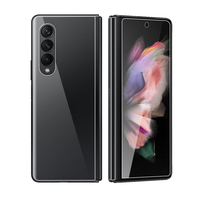 Protection d'écran en verre trempé 3D anti-explosion, tout compris, durable, couverture intégrale à 360° pour Samsung Z Fold 3 5G