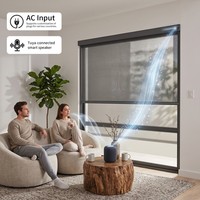 Persianas Enrollables de Plástico Transparente para Exteriores, Motorizadas e Inteligentes, de Aluminio Personalizadas Ilvia, Resistentes al Viento