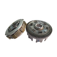 Embrayage de moteur de moto 6 colonnes Amélioré 6 disques de friction Neuf pour Zongshen Loncin Lifan Bashan CG200