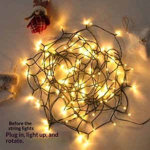 Christmas <b>Tree</b> <b>Lights</b> <b>LED</b> Color-Changing Remote Control 10-30m Indoor Romantic Holiday Decorations - Product Image 2
