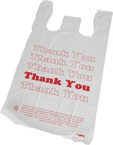 Cheap Hand Pouch Vest Garbage Plastic Shopping Retail <b>Packaging</b> <b>Bag</b> With Logo For Household - Product Image 1
