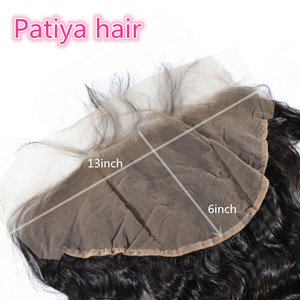 Capelli veri umani per la vendita cina a buon mercato 13x6 pizzo brasiliano sciolto ondulato Pre spiazzo trasparente 13*6 HD pizzo frontale - Product Image 3