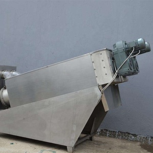 Machine de séparation, pressoir à vis simple, pour traitement des poissons d'eau de pression industrielle, plasticle - Product Image 6