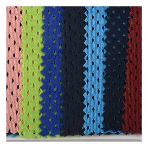 Jersey Knitted Polyester Mesh Fabric For Basketball Jerseys