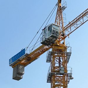 Prix des grues à tour Potain, Vente directe usine de mini-grues à tour 6012, grue à tour avec échelle - Product Image 6