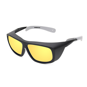 Polarized Cycling Sunglasses Full Rim Mirror Lenses 100% UV Protection Multi Functional Sports <b>Eyewear</b> - Product Image 4