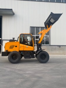 Mini 4WD <b>Wheel</b> Loader <b>Small</b> Loader With Luxury Cab Compact Construction Machinery for Farm, Home, and Personal Use - Product Image 4