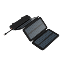 Chargeur solaire Power Bank SP009 2 en 1, chargeur rapide avec plusieurs panneaux solaires pour smartphone, tablette, appareil photo, aventure en plein air