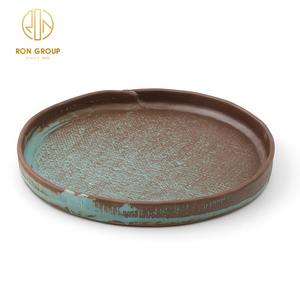 Juego de platos de cerámica de Color azul para uso en comedor occidental de porcelana de alta temperatura para <span class=keywords><strong>restaurante</strong></span> - Product Image 5