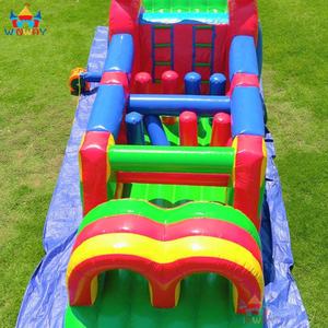 Circuito de Obstáculos Inflable Temático de Arcoíris de 15x4m, Doble Carril, Casa de Brinco Funfest con Capacidad para 20 Personas, 3 Años de Garantía para Fiestas - Product Image 6