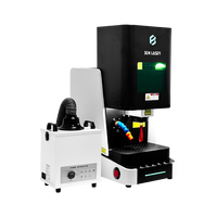 Machine de gravure laser à fibre dorée Raycus 30w 50w 60W 100w Classe 1 fermée pour la gravure de logos sur bijoux, machine de marquage laser sur métal