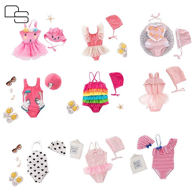 Girls Summer American Flag Print Mermaid