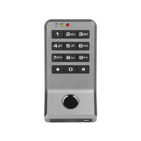 Serrure de casier d'empreinte digitale de gymnase Serrure de porte de tiroir d'armoire de mot de passe Rfid Serrure de casier de meubles intelligents