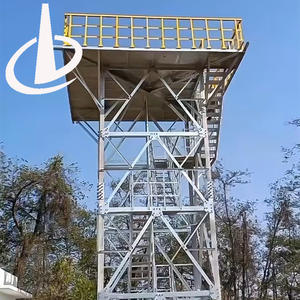 Torre de Vigilancia de Acero de Tamaño Personalizado, Torre de Telecomunicaciones <span class=keywords><strong>para</strong></span> Seguridad Penitenciaria, <span class=keywords><strong>Riego</strong></span> Agrícola y Vigilancia - Product Image 3