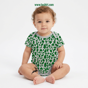 Vêtements pour enfants unisexes vintage respirants antibactériens en coton biologique certifié GOTS indien Tirupur, combinaison pour bébés et tout-petits - Product Image 1