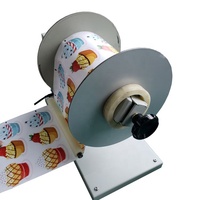 Dérouleur et Enrouleur Automatique Compact R230 de Haute Qualité pour Étiquettes, Équipement Auxiliaire Personnalisé pour Enroulement d'Étiquettes de 20 à 230 mm de Largeur