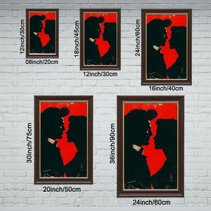 Cadre en bois grainé doré 12x18 avec inscription « Le meilleur est à venir » pour optimiste - Product Image 2