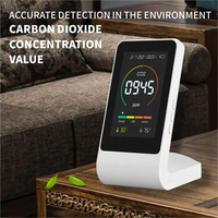 Big Display Eco-friendly ABS Air Analytical Instruments Semiconducting Oxides Humidity Sensor Multigas Detector
