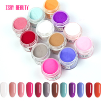 Séchage rapide Soak Off Shinny Dip Powder Glitter Private Label Poudre acrylique colorée