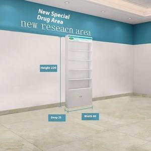 <span class=keywords><strong>Armoire</strong></span> à <span class=keywords><strong>pharmacie</strong></span> occidentale Comptoir en verre avec présentoir à médicaments Étagères de <span class=keywords><strong>pharmacie</strong></span> Magasin en ligne <span class=keywords><strong>pour</strong></span> vitrines - Product Image 6