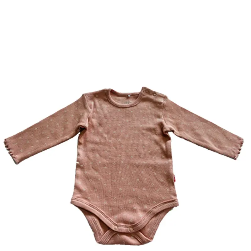 Factory Wholesale Newborn Baby Romper Low Price Long Sleeve Bodysuit Cotton Romper Baby Clothes Jumpsuit