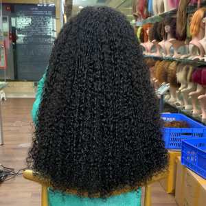 Perruques en cheveux humains Best Selling Hair Wis Super Double Drawn pour boucles pixie, 100% cheveux vierges non traités, prix de gros - Product Image 1