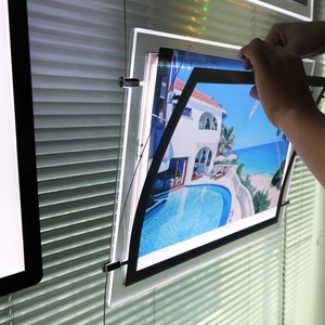 China Supplier LED Acrylic Panel Light Box High Brightness Magnetic <b>Poster</b> <b>Frame</b> Advertising Light Box Customized Color 3-Year - Product Image 5