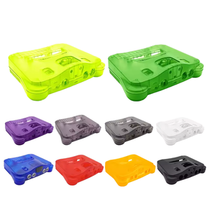 Ergonomique avec tournevis exclusif nouveau N64 remplacement atomique violet coque housse pour N64 Nin Tendo <span class=keywords><strong>64</strong></span> accessoires de jeu - Product Image 1