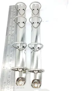 High Quality YXQ Silver Bright Nickel 4-Hole 30MM Ring Diameter Ring Binder From China 210MM-292MM <strong>O</strong>-Ring Mechanism &amp; Metal <strong>Clip</strong> - Product Image 1