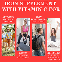 Suplemento Líquido de Hierro de Rápida Absorción al por Mayor con Vitamina C y B12, Fórmula de Alta Absorción para Energía y Apoyo en Casos de Anemia