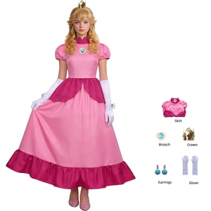 Ensemble de robe courte et de short pour enfants, tenue de princesse fantaisie, robe longue maxi, costume de fête pour filles - Product Image 3