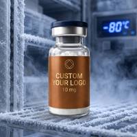 Étiquettes autocollantes personnalisées en vinyle durable, holographiques, imperméables, pour flacons pharmaceutiques, compléments alimentaires et soins personnels
