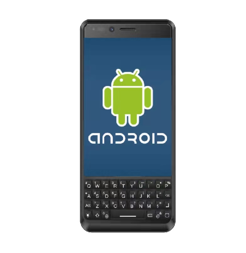 Ponsel Qwerty 2023 hitam Berry Keyboard penuh kustom Oem Android Os menyesuaikan aplikasi telepon konstruksi Kanada