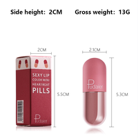 Lèvres Maquillage En Gros 18 Couleur Mini Capsule Brillant À Lèvres Mat Lumière Brume Texture Lumière 8 Heures Longue Durée Pas De Décoloration Lipgloss