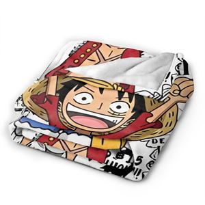 Couverture imprimée Luffy <span class=keywords><strong>Zoro</strong></span> Sanji pour hommes et femmes, super douce et confortable, pour canapé, plusieurs tailles, dérivés d'anime - Product Image 4