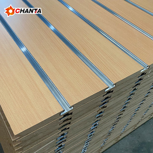 Rãnh tấm 8x4 <span class=keywords><strong>MDF</strong></span> Hội Đồng Quản trị 18mm gỗ rãnh <span class=keywords><strong>MDF</strong></span> tường Bảng điều khiển ván ép <span class=keywords><strong>MDF</strong></span> rãnh - Product Image 6