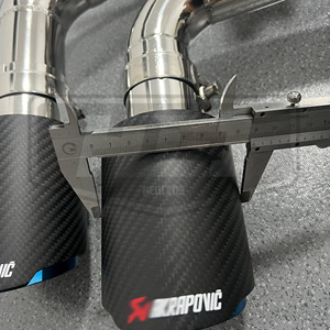Système d'échappement Cat-Back en acier inoxydable avec soupape électronique pour BMW 530E G30 B48 2.0T 545E, son puissant - Product Image 6