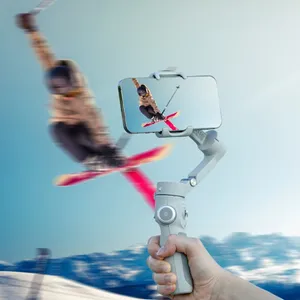 Estabilizador de Teléfono JHD <span class=keywords><strong>FeiyuTech</strong></span> VB4SE Vimble 4 Se Kit, Gimbal Portátil con Seguimiento Facial por IA y Luz de Relleno Magnética para IOS y Android - Product Image 2