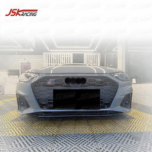 Calandre avant en ABS de STYLE S4 pour <span class=keywords><strong>AUDI</strong></span> A4 B9 A4L, 2020 — 2021 - Product Image 1