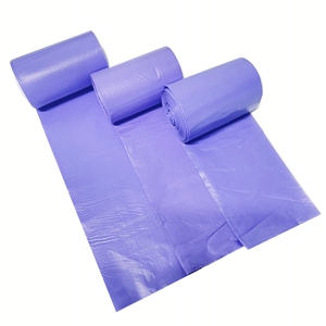 Vente directe d'usine, sacs d'épicerie haut de gamme, logo imprimé personnalisé, sacs en plastique PE de haute qualité, sacs en forme de T-shirt - Product Image 3