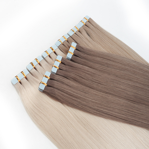 Extensioni per capelli con nastro adesivo in capelli umani vergini europei al 100% a doppia trama, all'ingrosso, di gran successo - Product Image 4