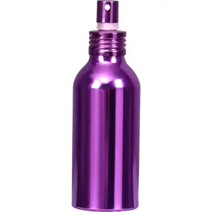 Eco-friendly empty aluminum mist trigger aerosol spray cans bottle aluminum 50ml mist spray bottle