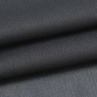 Tissu d'entoilage tissé à jet d'eau en sergé tricoté en polyester écologique 100%
