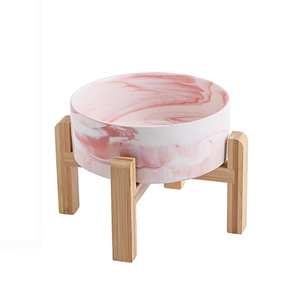 Bols de nourriture <span class=keywords><strong>pour</strong></span> animaux de compagnie en céramique lourds et robustes, compatibles lave-vaisselle, avec support - Product Image 2